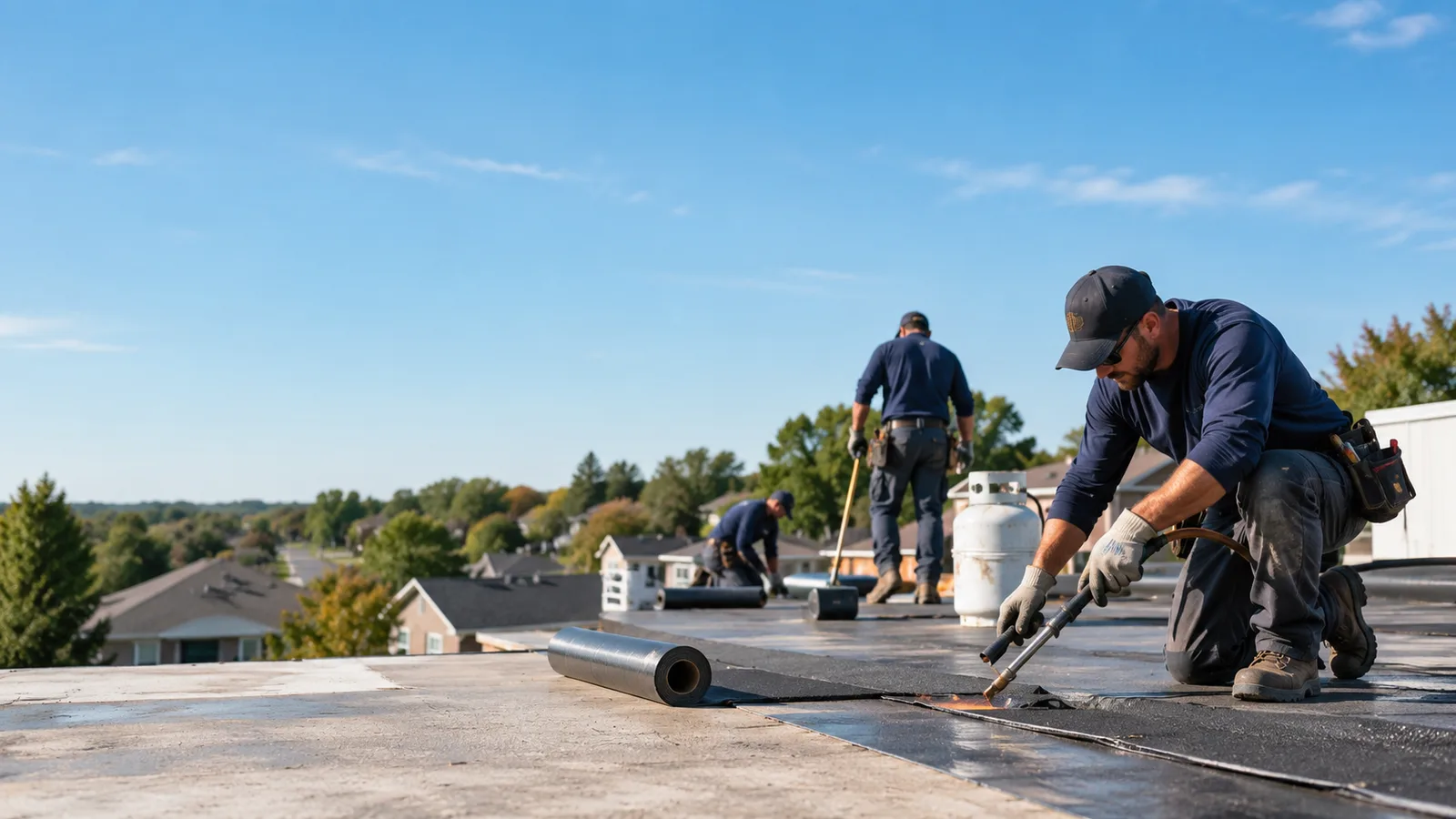Flat Roof Leak Repair providers in Enterprise, KS